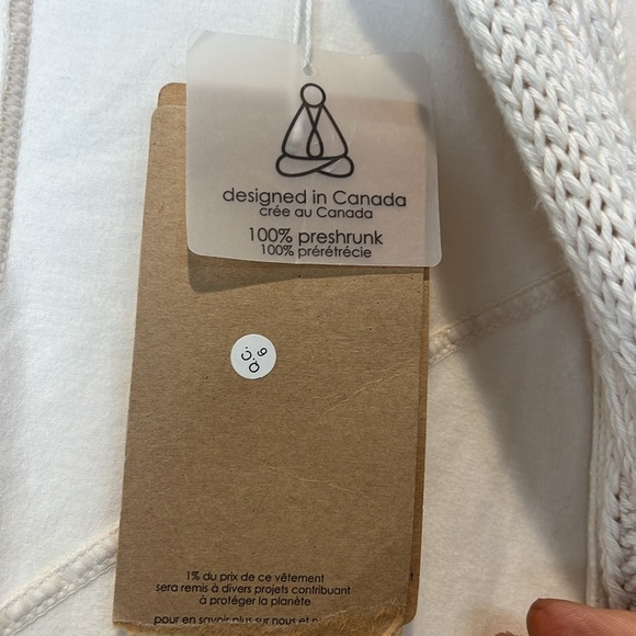 Neon Buddha Cream Knit Cardigan size large. NWT! - Picture 5 of 10